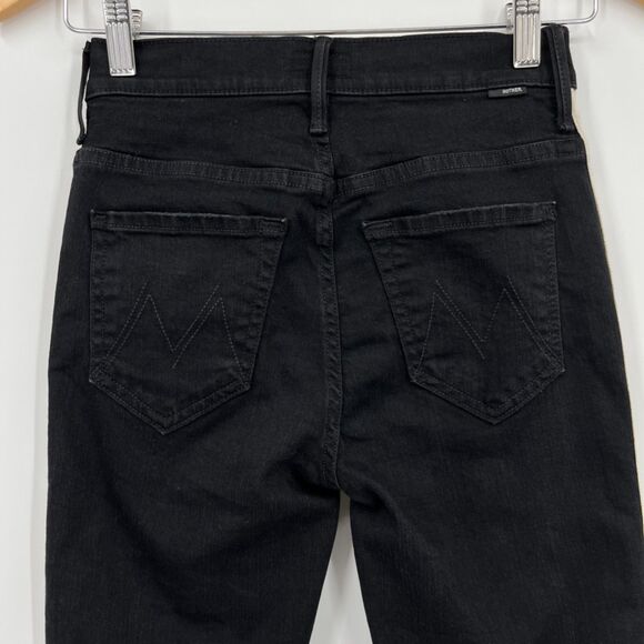 MOTHER Insider Crop Step Fray Jeans in Guilty Racer Size 24, Modern Designer - Picture 8 of 13